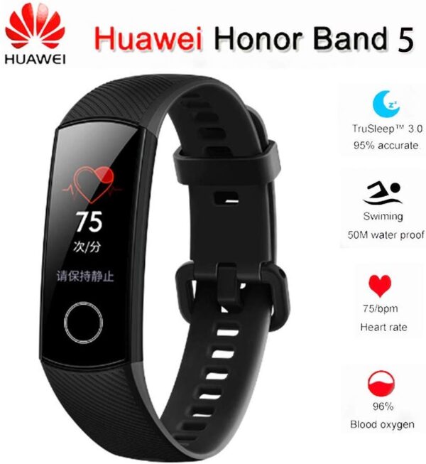 مچ بند هوشمند آنر مدل Huawei honor band 5