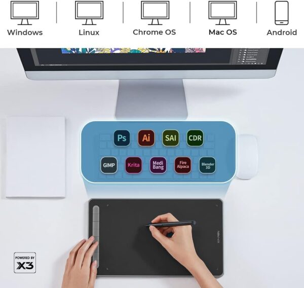 تبلت گرافیکی ایکس پی پن مدل XP Pen Deco L Pen Tablet