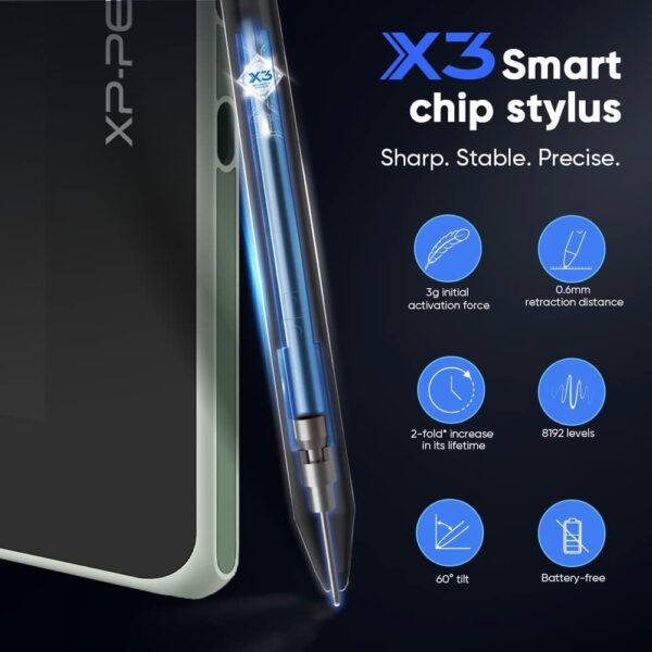تبلت گرافیکی ایکس پی پن مدل XP Pen Artist 12 2nd