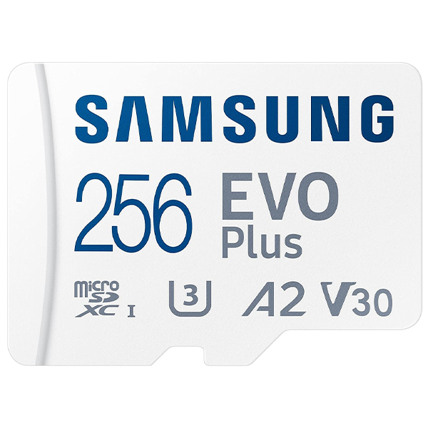 کارت حافظه MicroSD سامسونگ مدل Evo Plus ظرفیت 256 گیگابایت