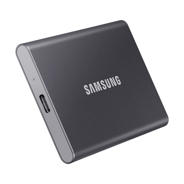 هارد SSD اکسترنال سامسونگ مدل T7 Portable Grey ظرفیت 2 ترابایت