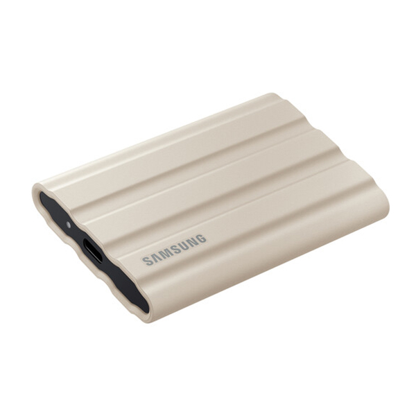 هارد SSD اکسترنال سامسونگ مدل T7 Shield Beige ظرفیت 2 ترابایت