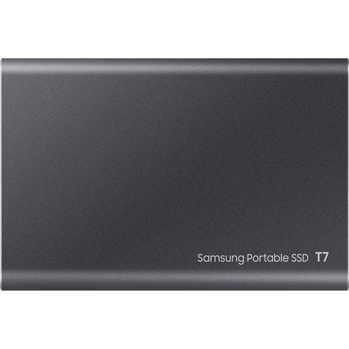 هارد SSD اکسترنال سامسونگ مدل T7 Portable Grey ظرفیت 500 گیگابایت