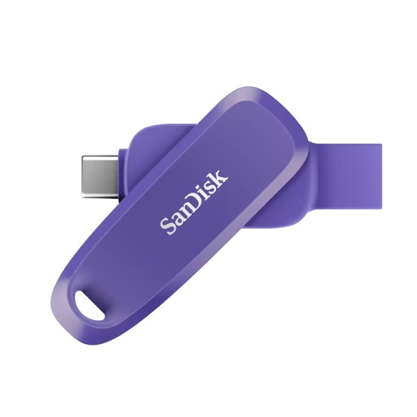 فلش مموری سن دیسک مدل Phone Drive (USB/TYPE-C) ظرفیت 32 گیگابایت بنفش
