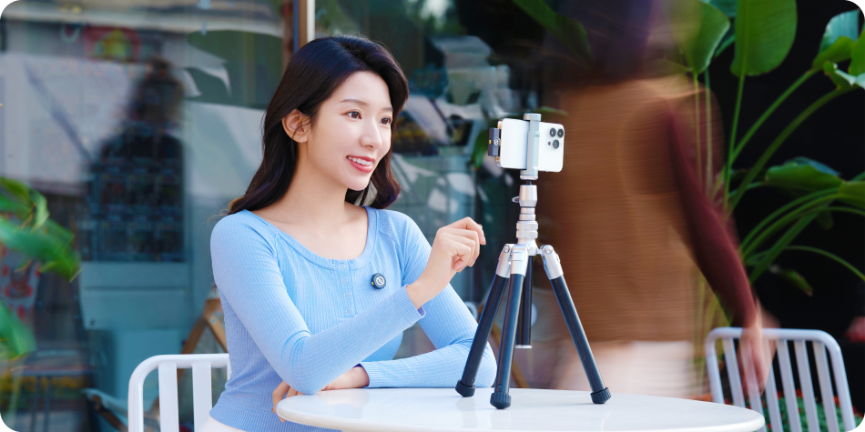 میکروفن بی سیم یقه ای هالی لند Hollyland LARK M2 for iPhone