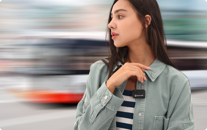 میکروفون یقه‌ای هالی‌لند مدل Hollyland LARK MAX Solo