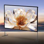 پرده نمایش ایستاده ونبو 100 اینچ مدل wanbo folding projector