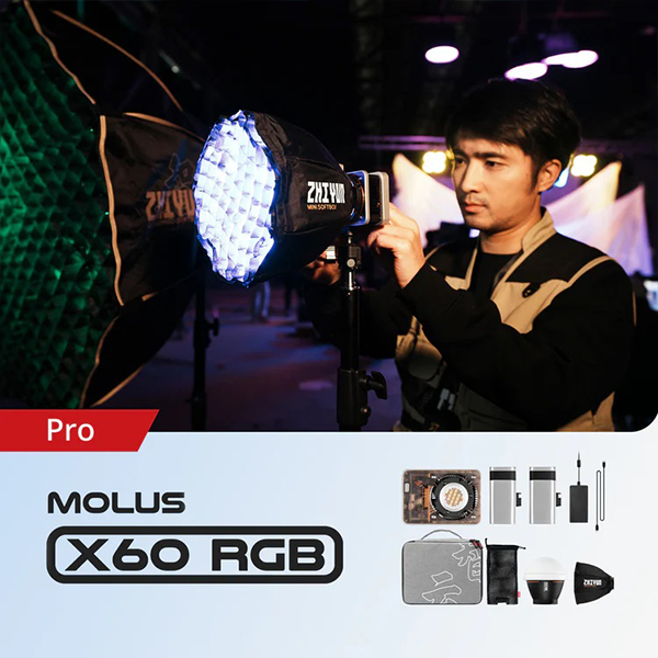 نور ثابت Zhiyun Molus X60 RGB Pro
