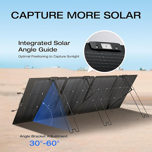 پنل خورشیدی EcoFlow 220W Bifacial Solar Panel