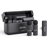 میکروفون 4 کاربره بی سیم یقه ای بویا مدل BOYA BY-V4D