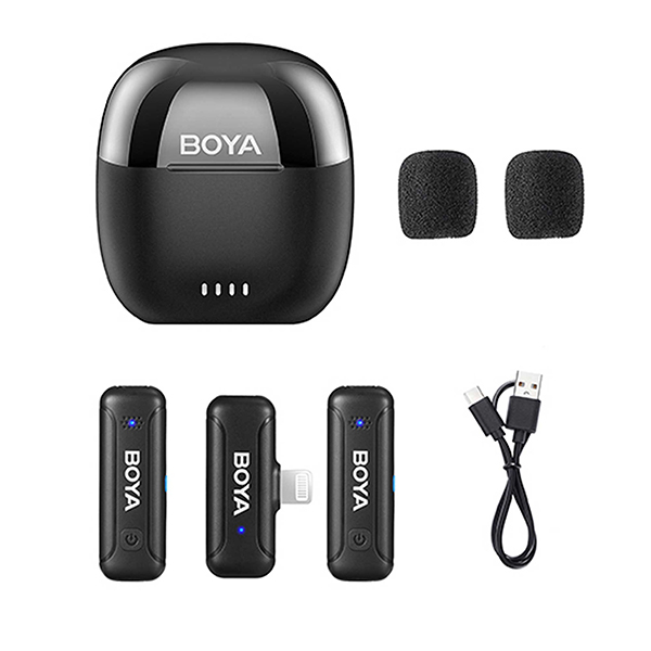 میکروفون یقه ای بی سیم بویا مدل BOYA WM3T-D2