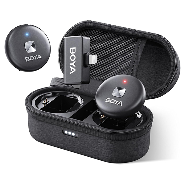 میکروفون یقه ای بی سیم بویا مدل BOYA Omic-D-B