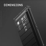 اس اس دی اکسترنال وسترن دیجیتال مدل P50 ظرفیت 4 ترابایت