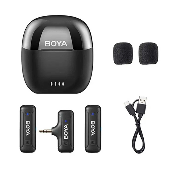 میکروفون یقه ای با سیم بویا مدل BOYA WM3T-M2