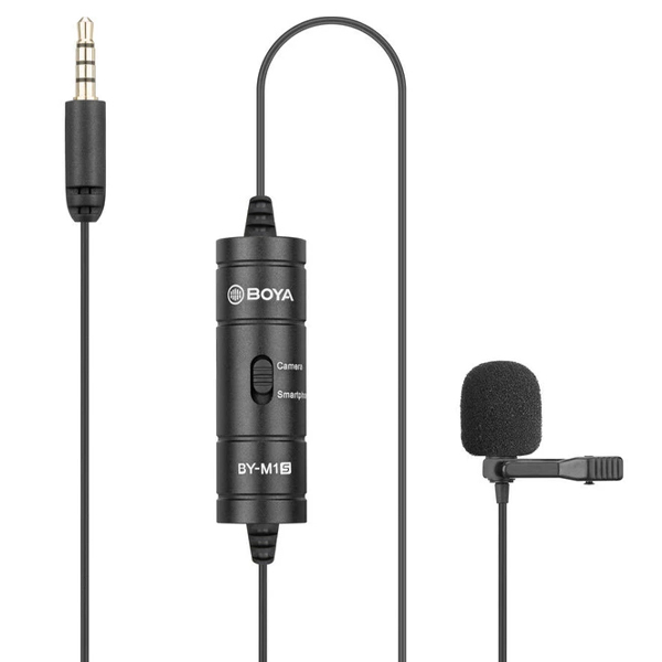 میکروفون یقه ای با سیم بویا مدل BOYA BY-M1S