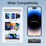 میکروفون 4 کاربره بی سیم یقه ای بویا مدل BOYA BY-V4D