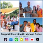 میکروفون 4 کاربره بی سیم یقه ای بویا مدل BOYA BY-V4U