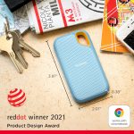 اس اس دی اکسترنال سن دیسک مدل E61 ظرفیت 4 ترابایت رنگ Sky Blue