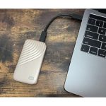 هارد SSD اکسترنال وسترن دیجیتال مدل Western Digital My Passport SSD Silver ظرفیت 1TB