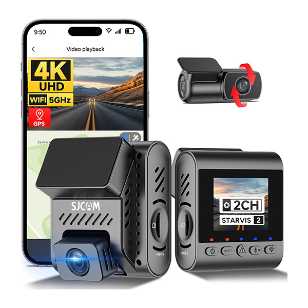 دوربین داشبورد خودرو اس جی کم مدل M60 2CH