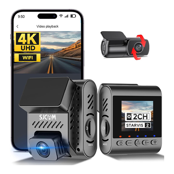 دوربین داشبورد خودرو اس جی کم مدل M60S 2CH