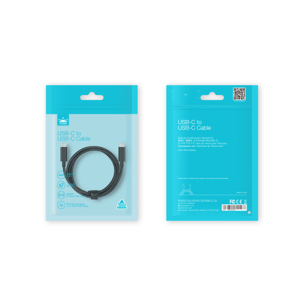 کابل USB-C to USB-C هوئیون مدل UC06A