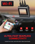 دوربین داشبورد خودرو اس جی کم مدل M60S 1CH