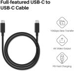 کابل USB-C to USB-C هوئیون مدل UC06A