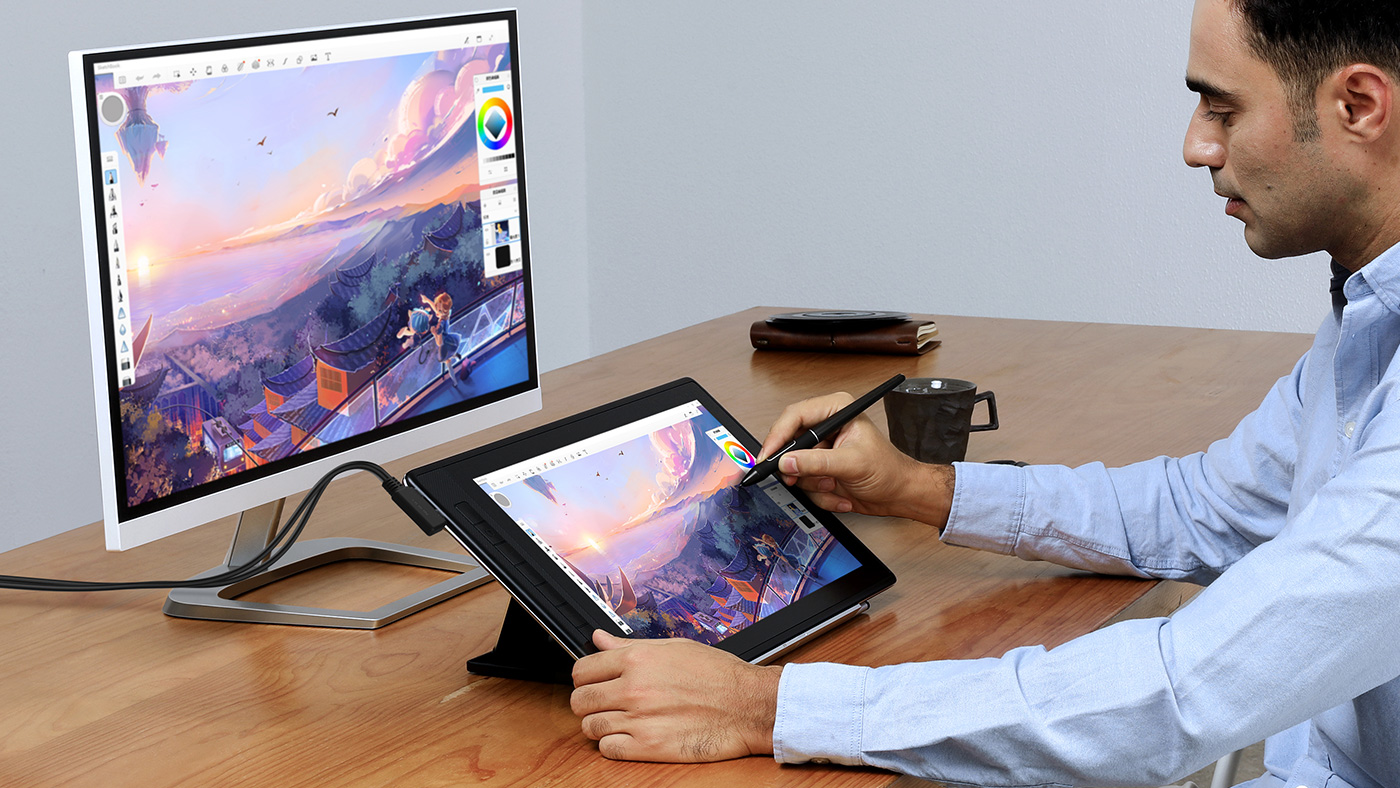 قلم نوری هوئیون مدل KAMVAS Pro16 2.5K