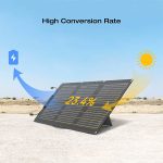 پنل خورشیدی قابل حمل EcoFlow 60W Portable Solar Panel