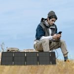 پنل خورشیدی قابل حمل EcoFlow 45W Portable Solar Panel