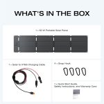 پنل خورشیدی قابل حمل EcoFlow 60W Portable Solar Panel