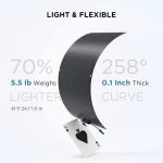 پنل خورشیدی قابل حمل EcoFlow 100W Flexible Portable Solar Panel