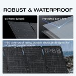 پنل خورشیدی قابل حمل EcoFlow 45W Portable Solar Panel