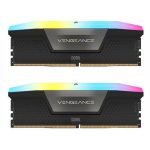 رم کامپیوتر VENGEANCE RGB کورسیر دو کاناله 32GB فرکانس 6400MHz