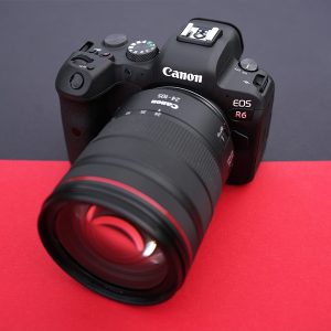 دوربین بدون آینه کانن Canon EOS R6 Mirrorless Camera Kit 24-105mm f/4-7.1 STM Lens
